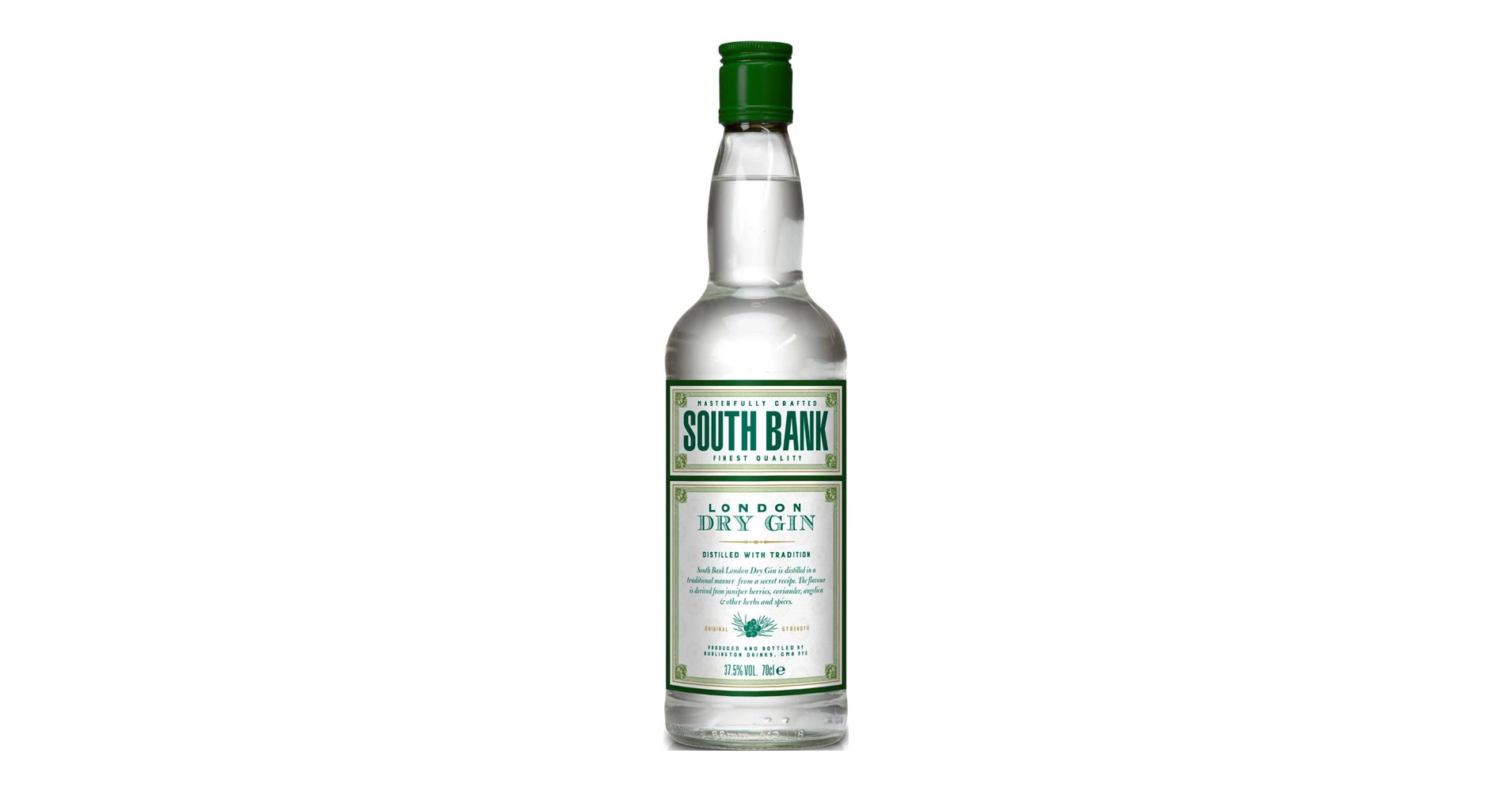 South Bank London Dry Gin 37.5% 0.7l - Borshop - Nemcsak borok