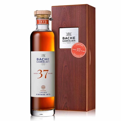 Bache-Gabrielsen Vintage 1973 37 éves 41.2% 0.7l díszdobozban