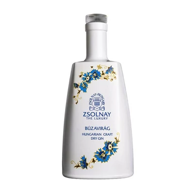 Zsolnay The Luxury Búzavirág Kézműves gin 40% 0.7l
