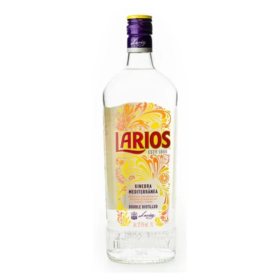 Larios London Dry Gin 37.5% 1l