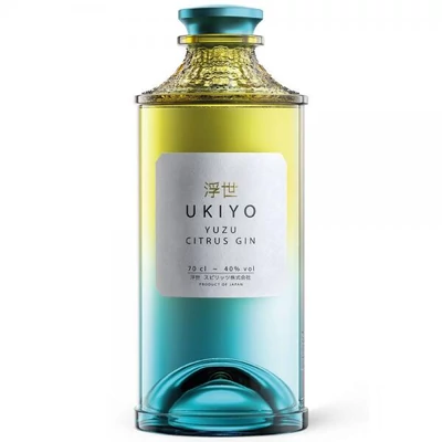 Ukiyo Yuzu Citrus gin 40% 0.7l