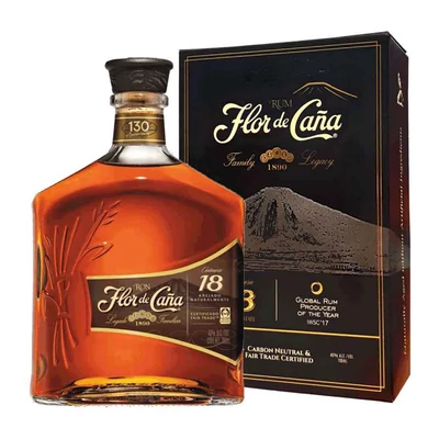 Flor de Cana Centenario 18 years díszdobozban