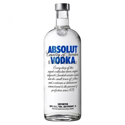 Absolut Blue 40% 1l