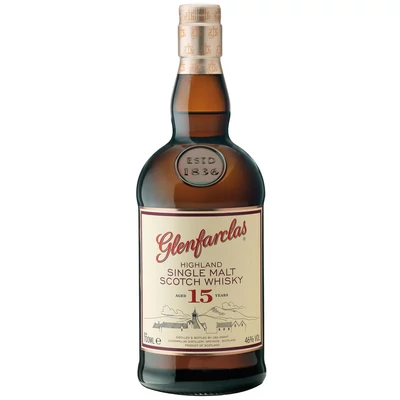 Glenfarclas 15 éves 46% 0.7l
