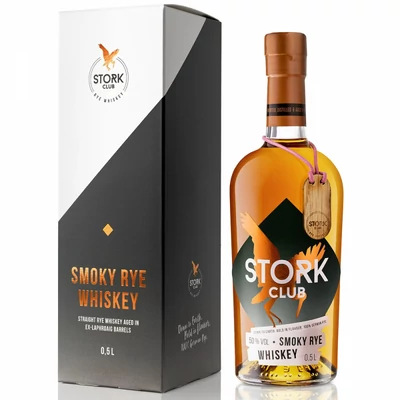 Stork Club Smoked Rye whisky 50% 0.5l