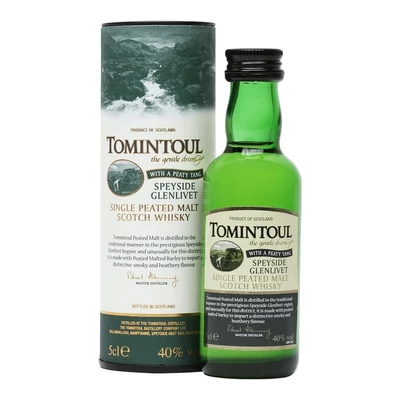 Tomintoul Peaty Tang Mini 40% 0.05l
