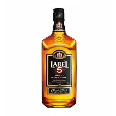 Label 5 Scotch whisky 40% 0.7l