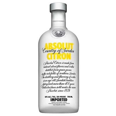 Absolut Citrom vodka 40% 0.7l