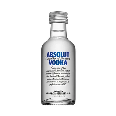Absolut Blue vodka Mini 40% 0.05l