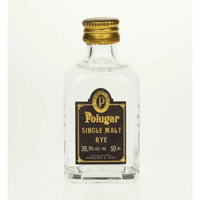 Polugar Single Malt Rye Vodka Mini 38.5% 0.05l