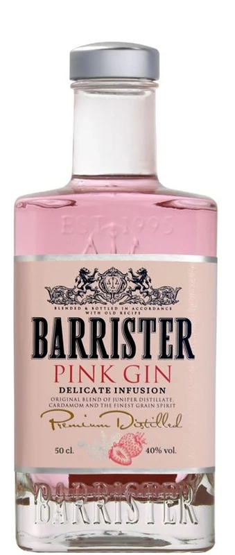 Barrister Pink Gin 40% 0.7l