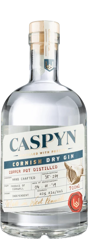Caspyn Cornish Dry gin 40% 0.7l