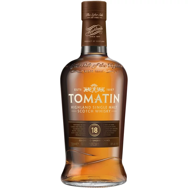 Tomatin 18éves 46% 0.7l