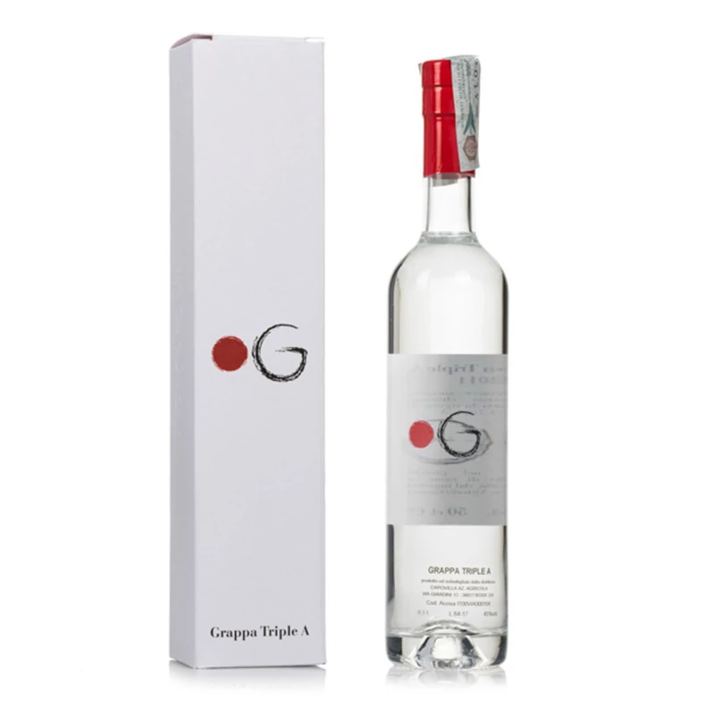 G Triple A Grappa 45% 0.5l