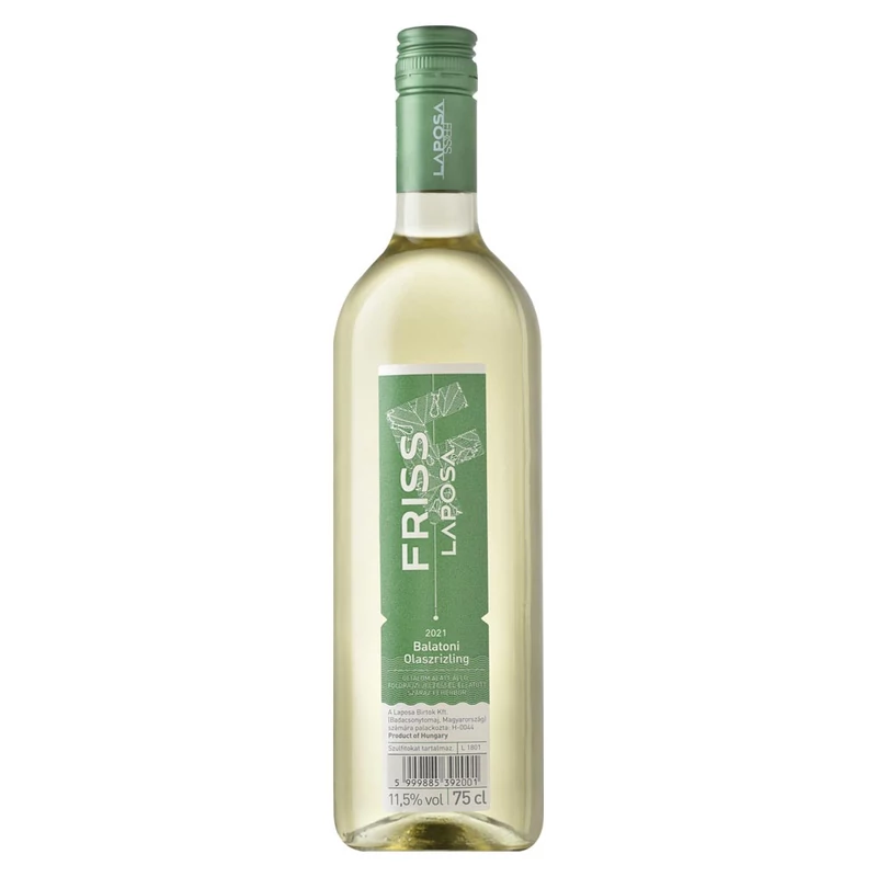 Laposa Friss Olaszrizling 2021 0.75l