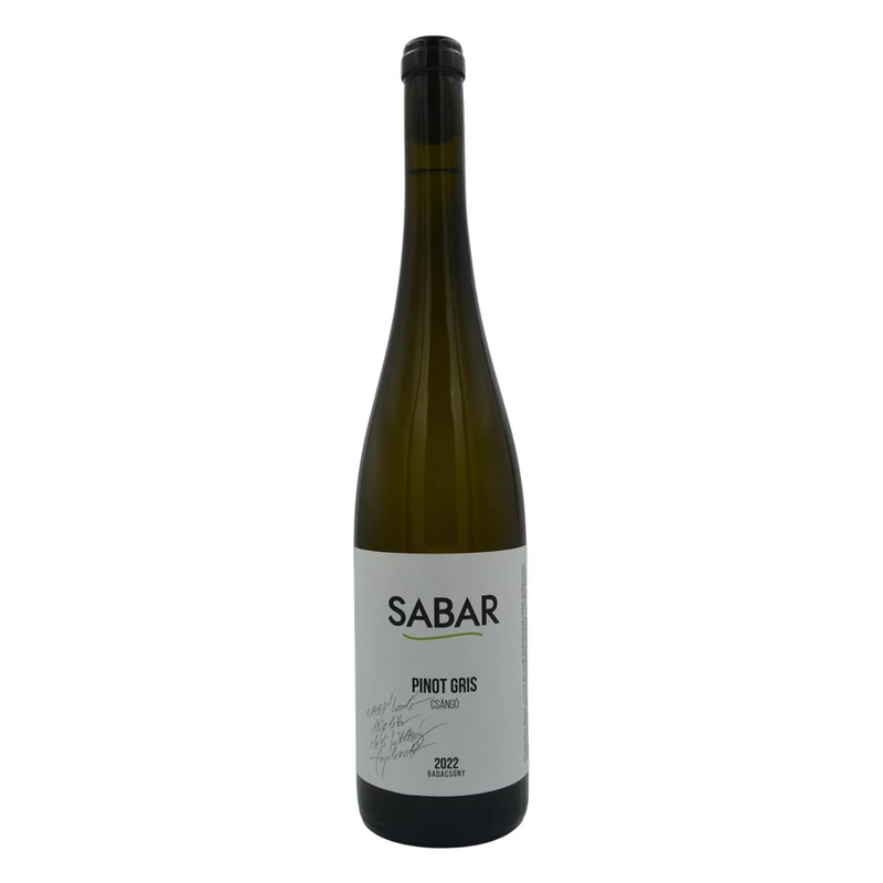 Sabar Pinot Gris Szürkebarát 2022 0.75l