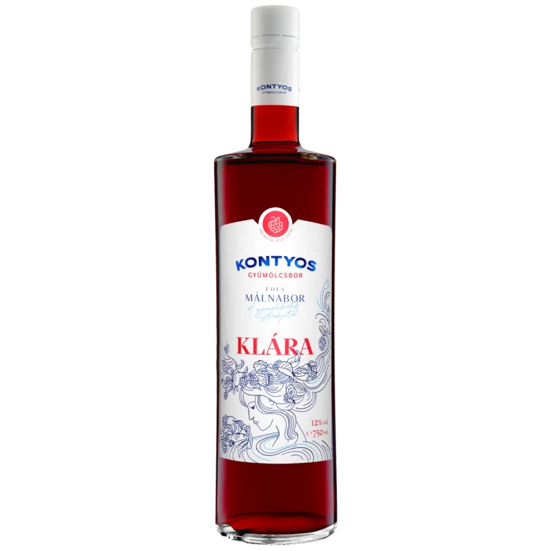 Kontyos Klára Málnabor édes 0.75l