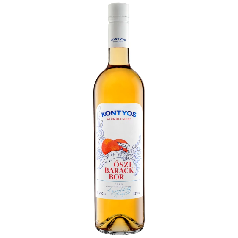 Kontyos Őszibarackbor édes 0.75l