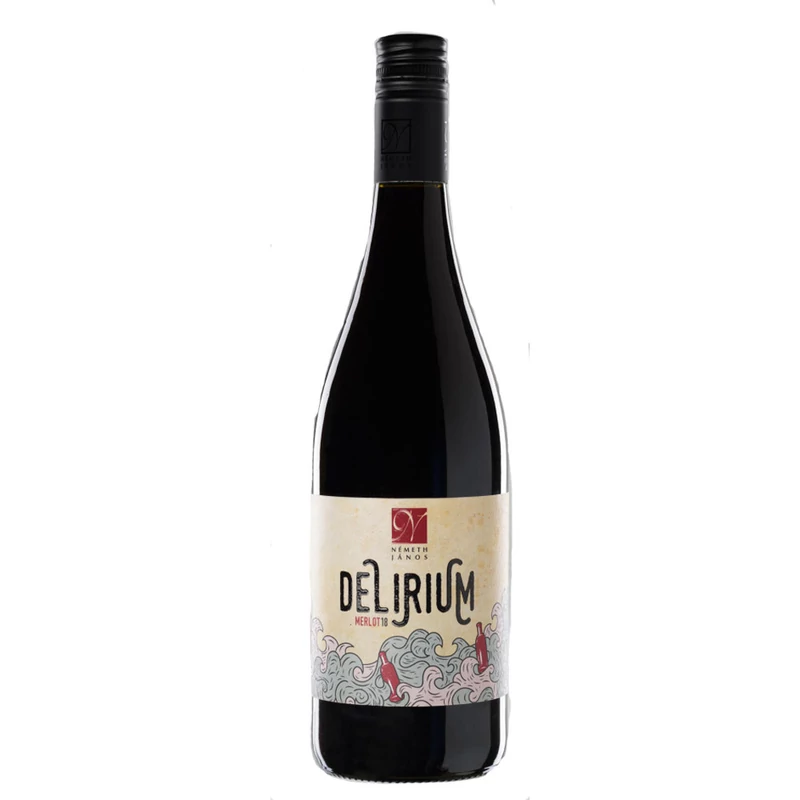  Németh Janó Delírium Merlot 2018 0.75l