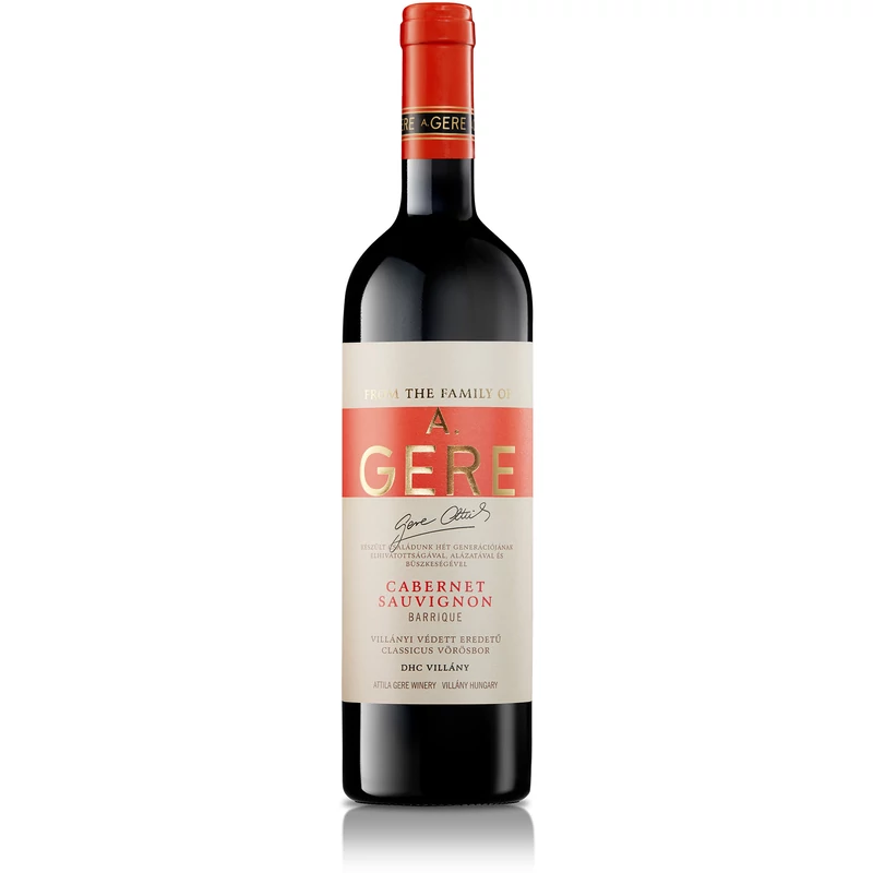 Gere Attila Cabernet Sauvignon Barrique 2017 0.75l