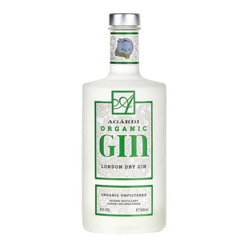 Agárdi Organic Bio gin 43% 0.5l