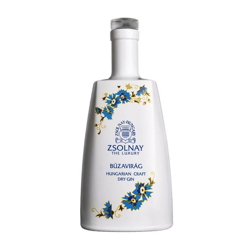 Zsolnay The Luxury Búzavirág Kézműves gin 40% 0.7l