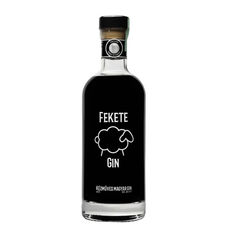 Fekete Kézműves gin 40% 0.7l