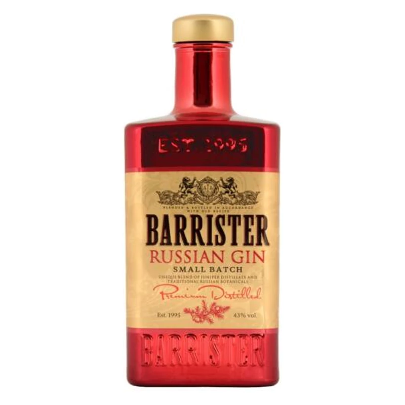  Barrister Orosz Gin 43% 0.7l