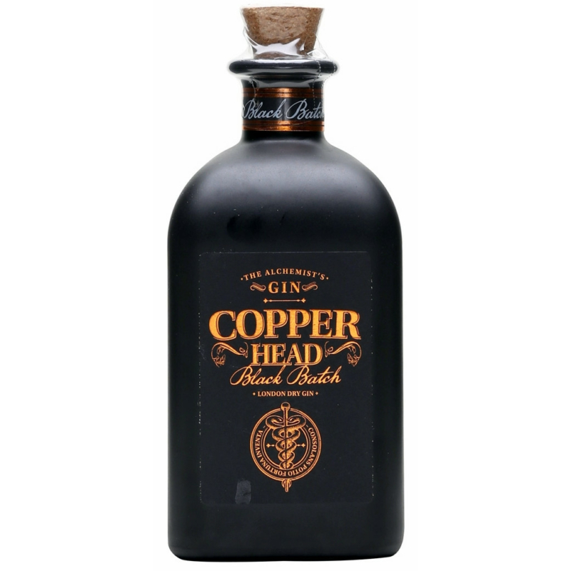 Copperhead Black Batch gin 42% 0.5l