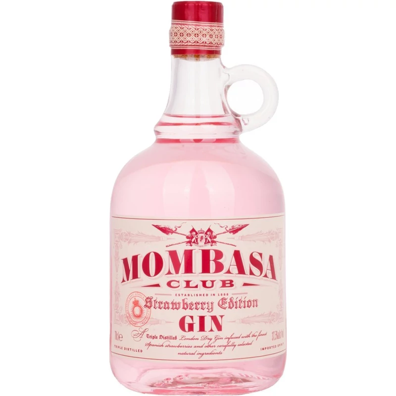 Mombasa Club Strawberry Edition Gin 37.5% 0.7l IP