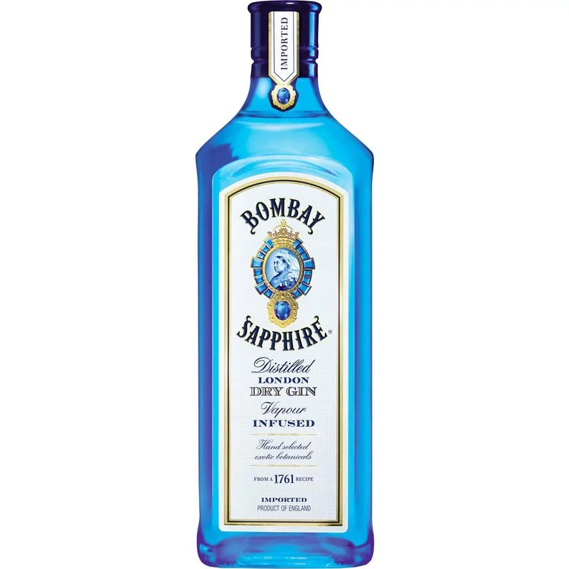 Bombay Sapphire gin 40% 1l