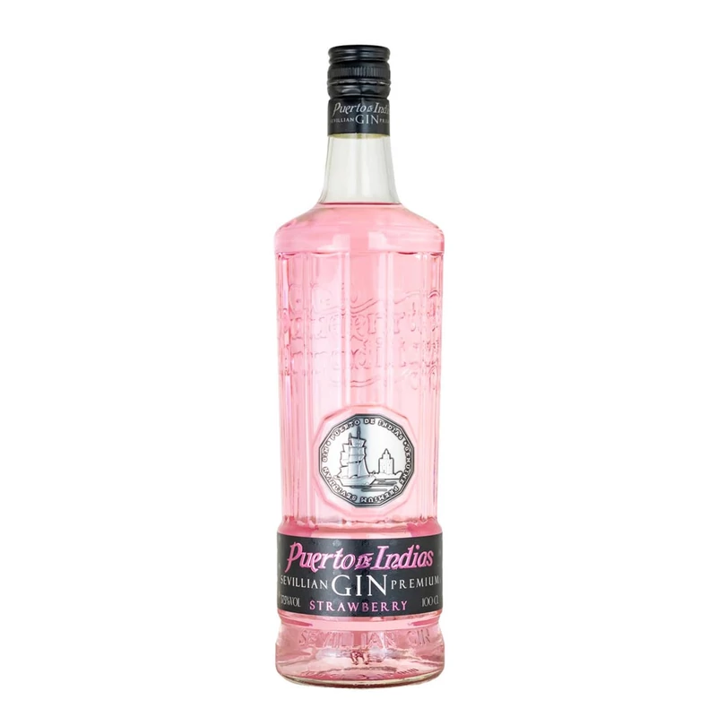 Puerto De Indias Gin Strawberry 37.5% 1l 