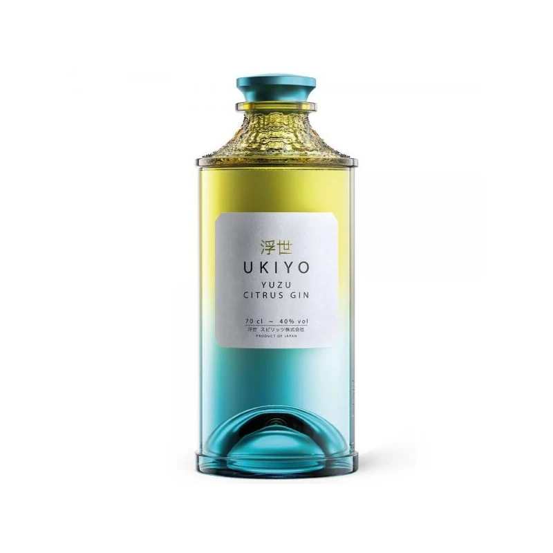 Ukiyo Yuzu Citrus gin 40% 0.7l