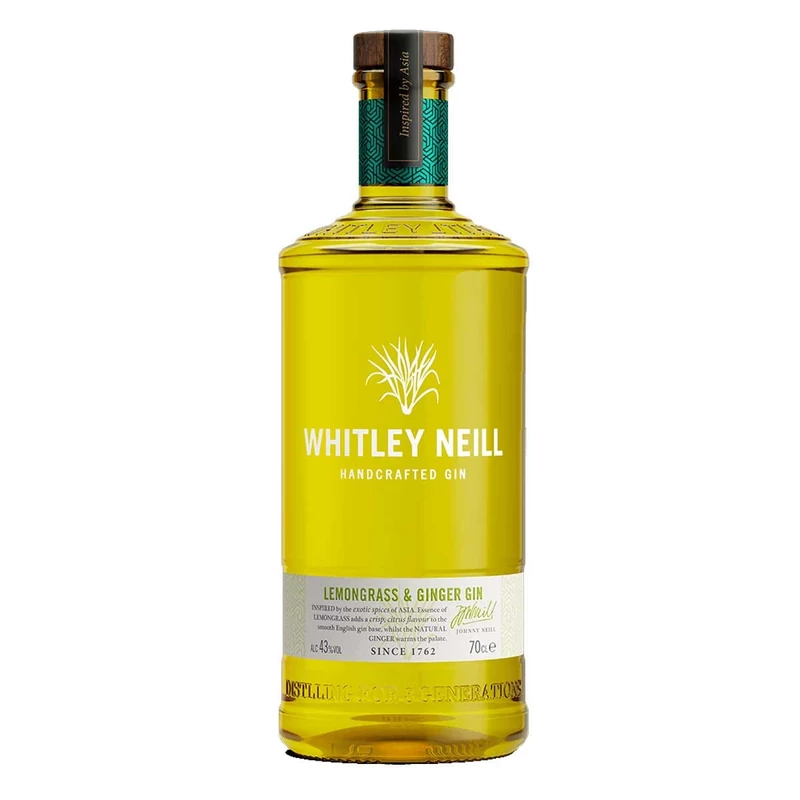 Whitley Neill Lemongrass & Ginger gin 43% 0.7l 