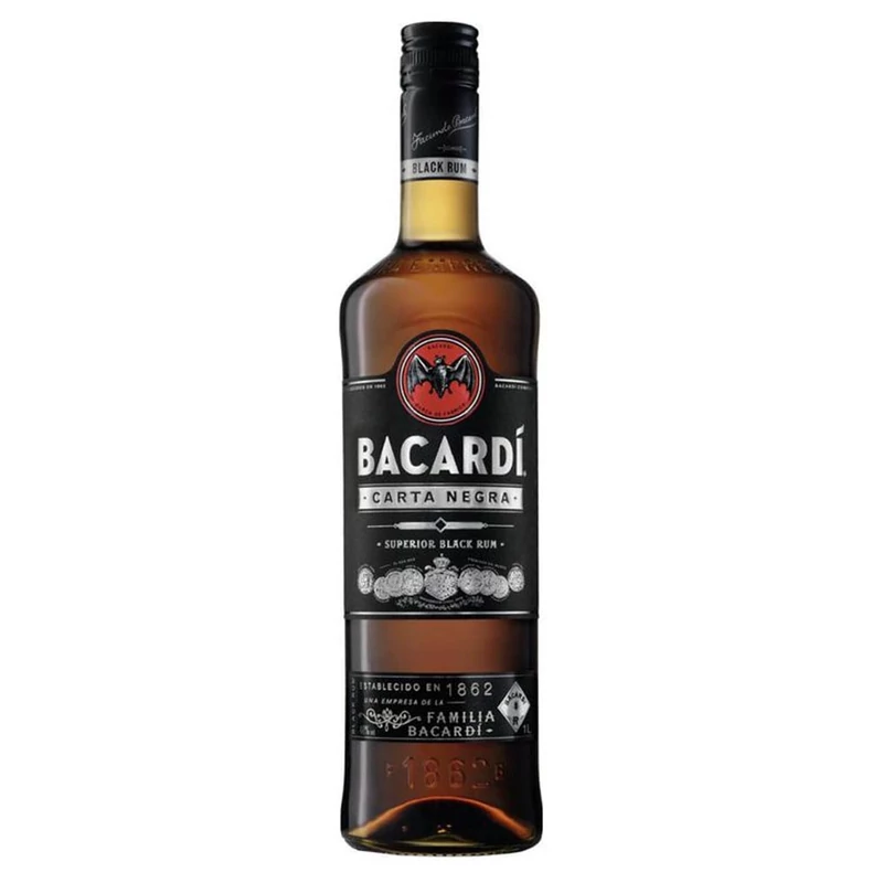 Bacardi Carta Negra 40% 1l