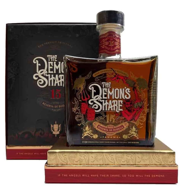 The Demons Share 15 éves rum 43% 0.7l