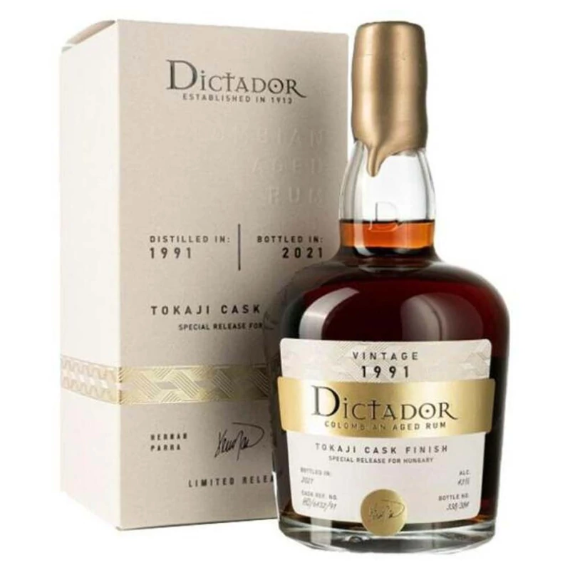 Dictador 1991 Tokaji PDD 43% 0.7l