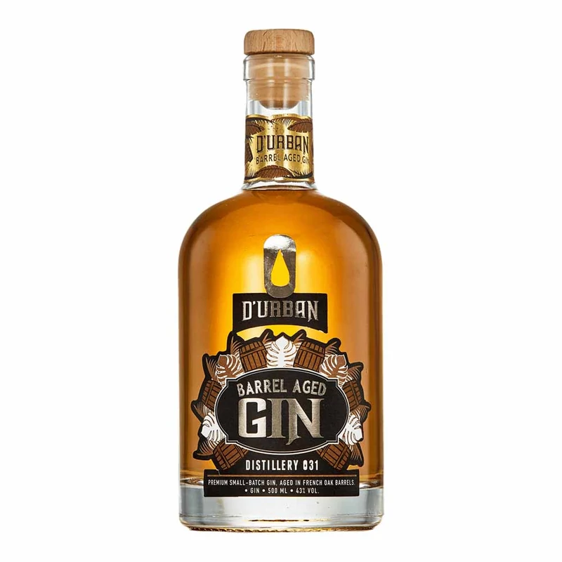 D Urban Barrel Aged Gin 43% 0.5l