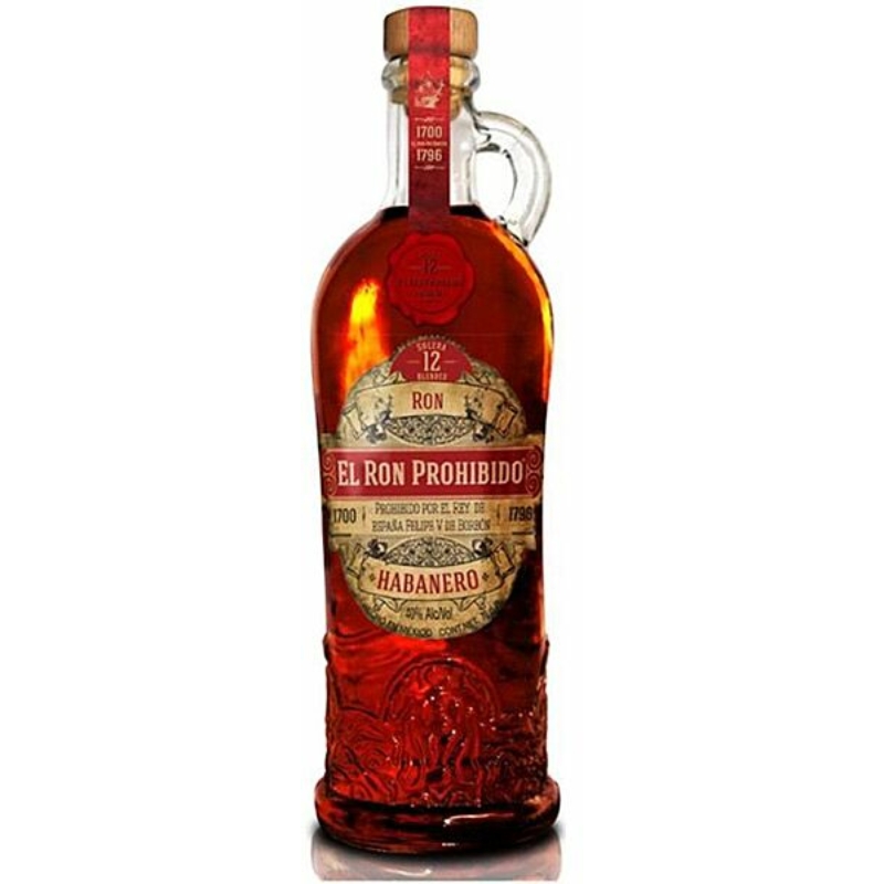 El Ron Prohibido 12 éves Habanero rum 40% 0.7l