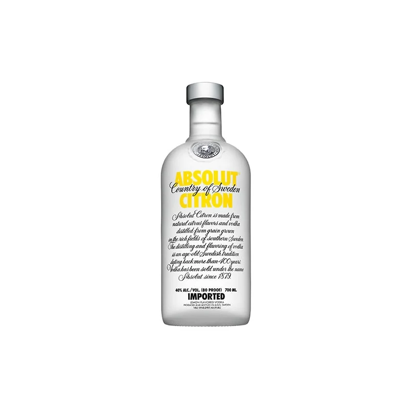 Absolut Citrom vodka 40% 0.7l
