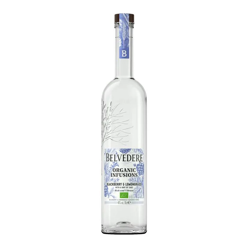 Belvedere Organic Blackberry & Lemon 40% 0.7l