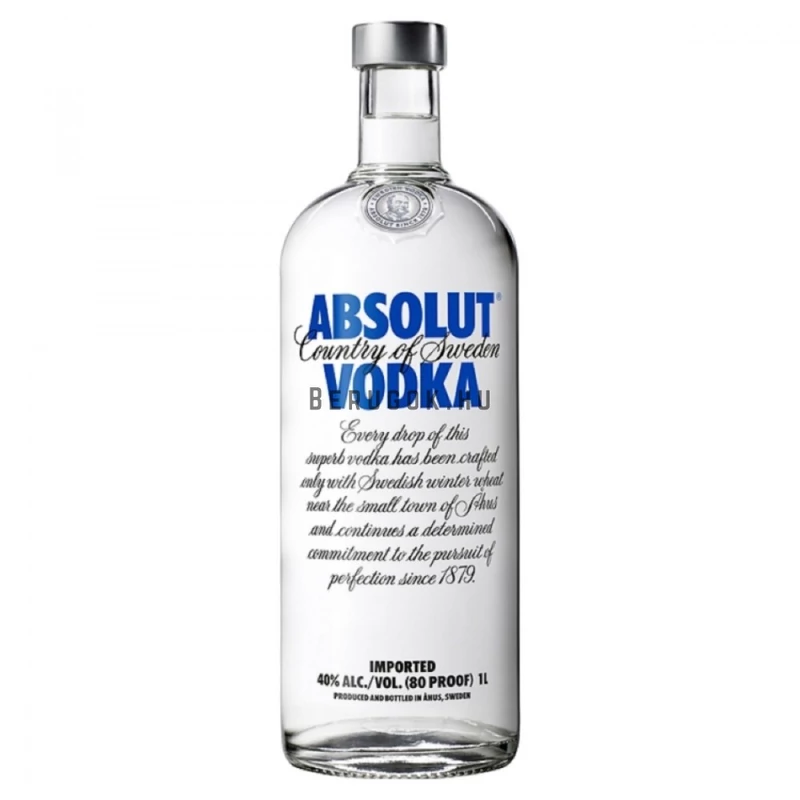 Absolut Blue vodka 1L