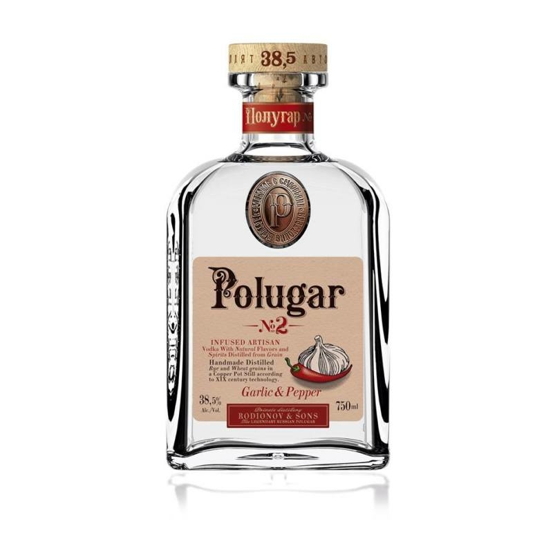 Polugar N.2 - Garlic & Pepper 38.5% 0.7l