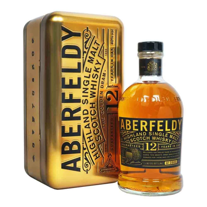 Aberfeldy 12 years The Golden Dram 40% 0.7l