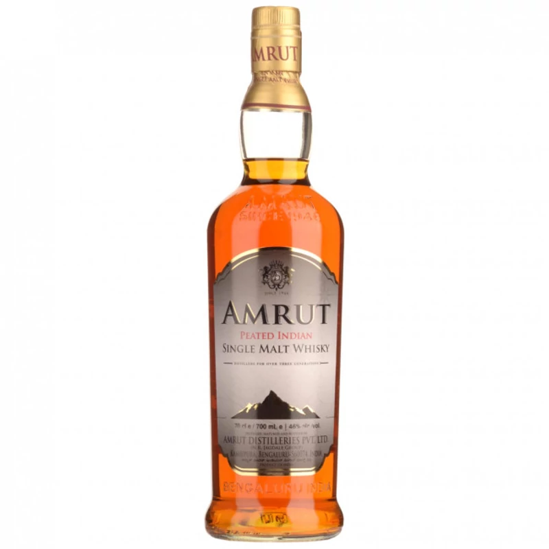 Amrut Indian Peated Malt Whisky 46% 0.7l
