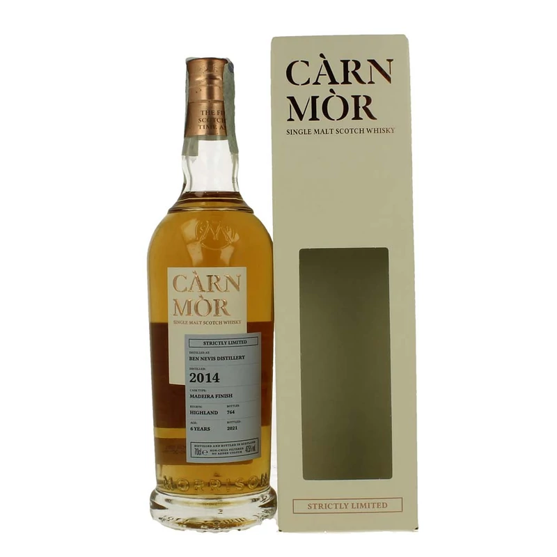 Ben Nevis 2014 6 éves Cárn Mór Strictly Limited 47.5% 0.7l