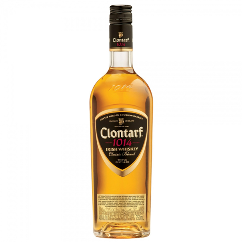 Clontarf black Irish Whiskey 40% 0.7l