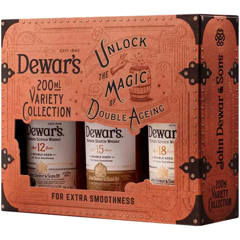 Dewars Variety Collection Pack 40% 3*0.2l