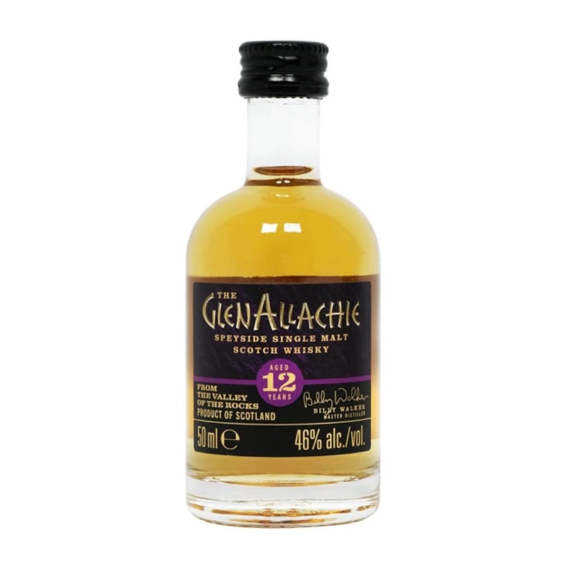 GlenAllachie 12 éves Mini 46% 0.05l