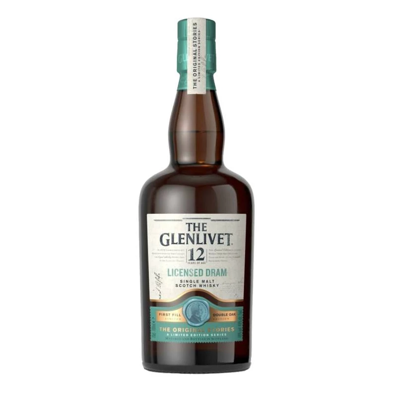Glenlivet 12 éves Licensed Dram 48% 0.7l